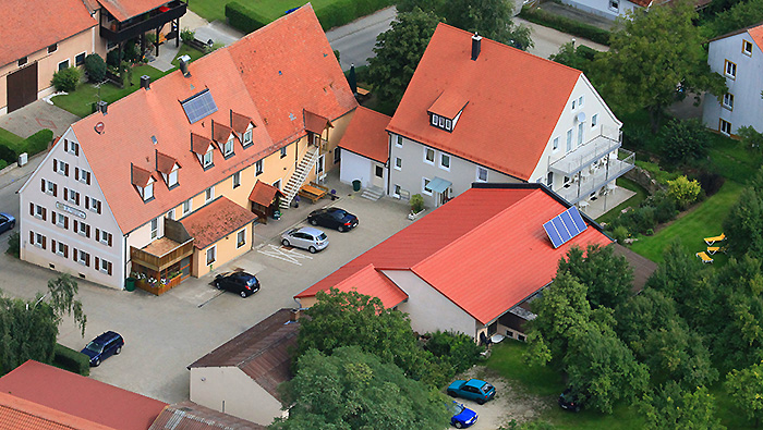 Landgasthaus Jägerhof - Luftbild
